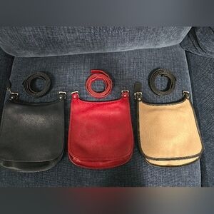 Set of 3 Vintage COACH Hippie Flap Bags